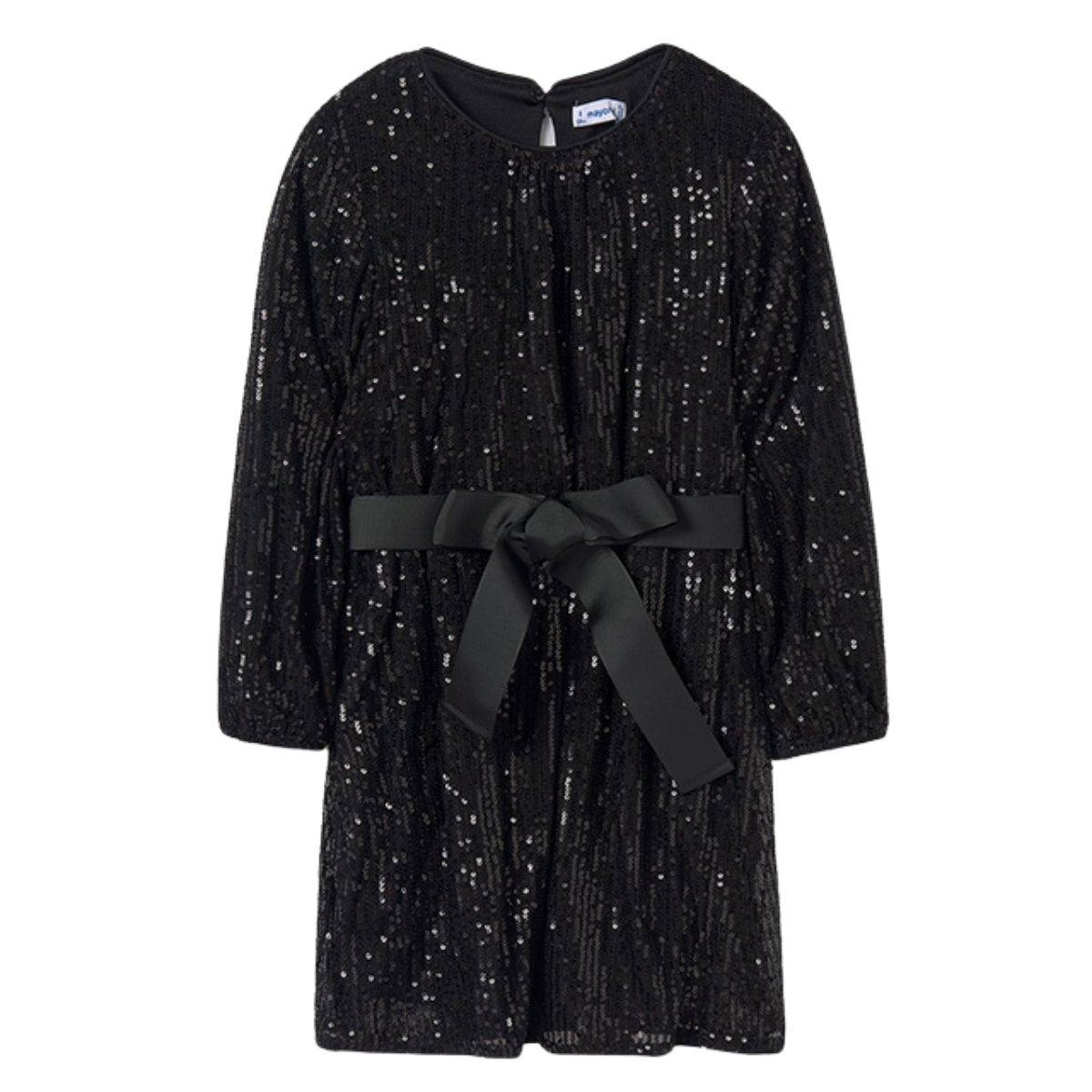 Vestido De Niña Mayoral Con Lentejuelas - Combinado, Elegante, Para Ocasiones Especiales
