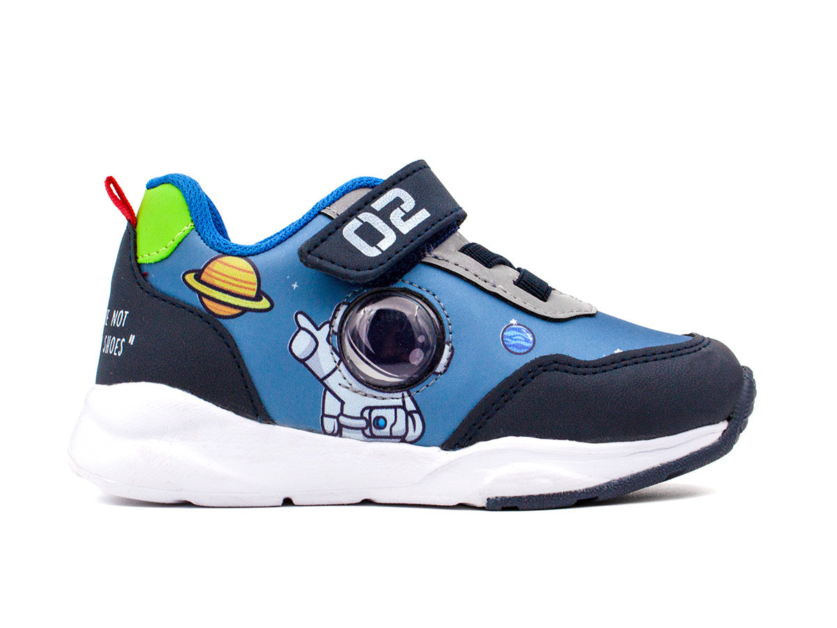 Tenis Vavito niño astronauta velcro luz led 730505