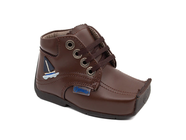 Zapato Pingo para bebé niño agujetas El Circo Boutique