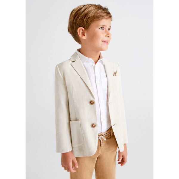 Saco Mayoral niño vestir lino– El Circo Boutique
