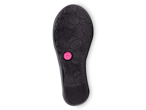 Zapato escolar Coqueta niña charol traba velcro